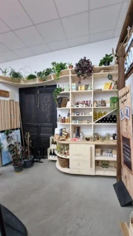 Meuble rangement et exposition en triplis