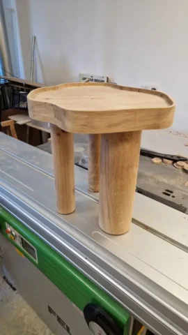 Table basse en chêne