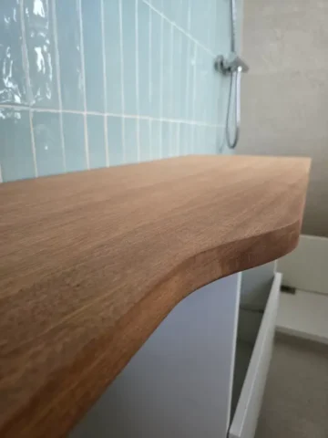 plan vasque SDB en sippo massif