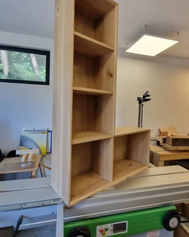 Bibliothèque en chêne